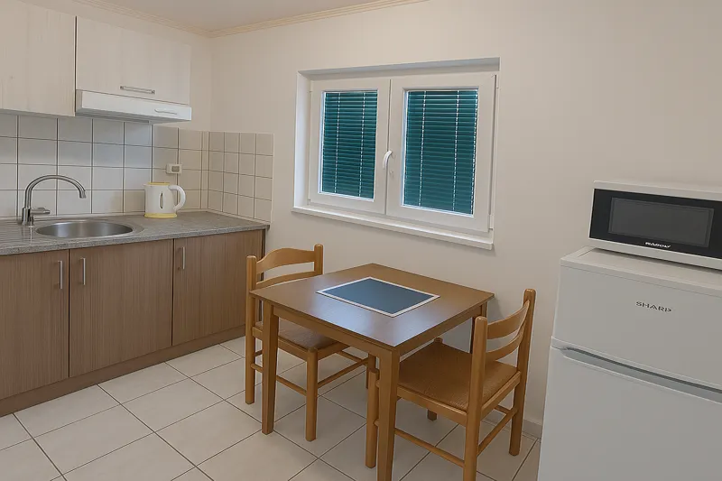 Ferienwohnung A1 Podaca Küche Villa Natali